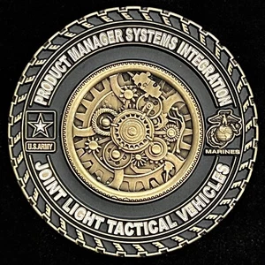 Product Manager Systems Integration Joint Light Tactical Vehicles Challenge Coin - Picture 1 of 2