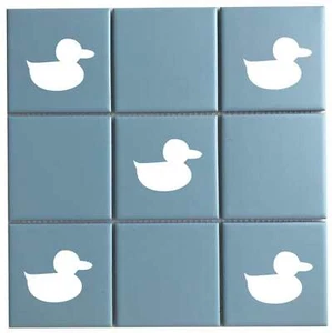 Duck Tile Kids Stickers Decals For Bathroom Bath Tiles Wall Vinyl Waterproof - Picture 1 of 4