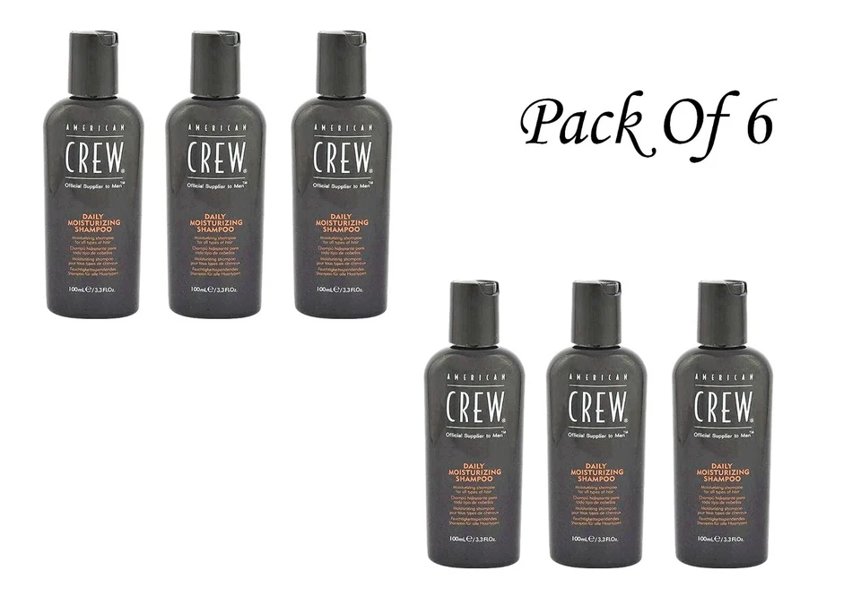 Champú hidratante diario American Crew 3,3 fl oz (paquete de 6) Foto 1 de 1