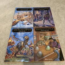 Dinotopia Series Lot of 4 Paperback Books Dinosaurs Chomper Lost City Windchaser