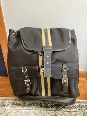 Mochila Viaje Grande, Negro y Tostado Foto 1 de 4