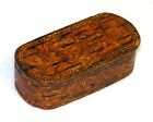 Antique Birch Bark Snuff Box from Sweden - 'Snus' - FINE QUALITY SNUFF BOX