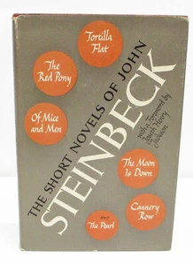THE SHORT NOVELS OF JOHN STEINBECK HCDJ BOOK CLUB EDITION - Picture 1 of 11