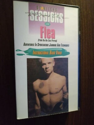 Flea ADVENTURES IN SPONTANEOUS JAMMING TECHNIQUES Bass VHS Red Hot Chili Peppers - Image 1 of 4