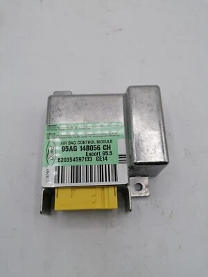 CENTRALINA MODULO AIRBAG VOLANTE ORIGINALE FORD ESCORT 1995-97 GENUINE OEM PARTS - Immagine 1 di 3