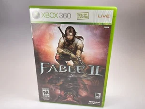Fable II Microsoft Xbox 360, 2008 Not Tested Broken Case No Manual - Picture 1 of 7