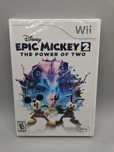 Disney Epic Mickey 2: The Power of Two (Nintendo Wii U, 2012) Factory Sealed New - Picture 1 of 2