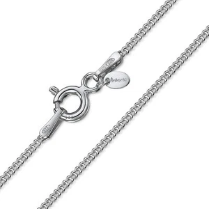 Amberta Children 925 Sterling Silver Chain Necklace (14 inch - 4 to 12 Years ... - Picture 1 of 6
