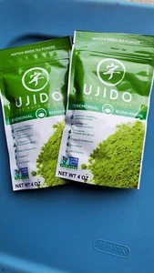 2 ) UJIDO Ceremonial Blend Matcha Green Tea Powder from Japan 4oz - Picture 1 of 1