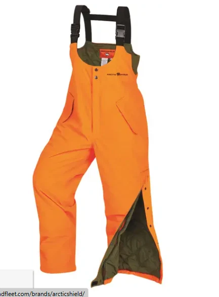 Men's Classic Elite Hunting Bibs - Blaze Orange - Size XL - New with Tags - Image 1 of 1