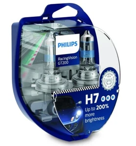 Philips RacingVision H7 bis zu 200% mehr Licht Halogenlampe 12972RGTS2Duo - Bild 1 von 3