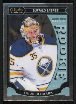 2015-16 O-Pee-Chee Platinum Marquee Rookies #M13 Linus Ullmark - Image 1 of 2