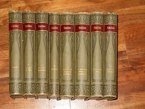 Meyers Klassiker-Ausgaben - SCHILLER - Werke - 8 Bände - Bellermann - Bild 1 von 5