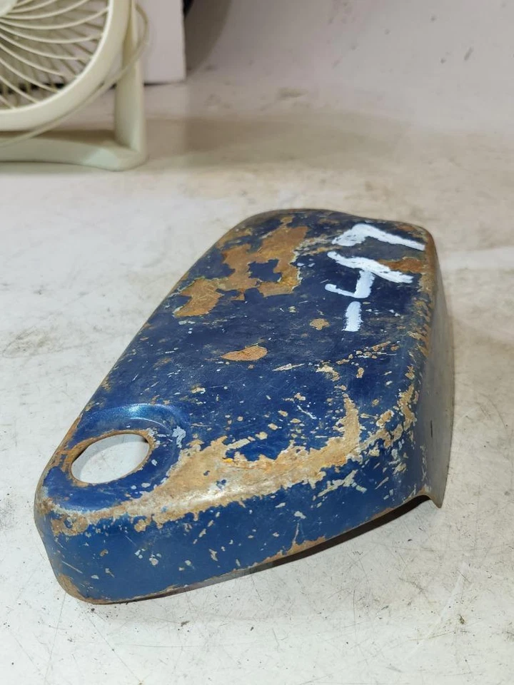 1960's Honda CL72 CL77 Right Side Cover ding dents some rust USED 73124-47 - Image 1 of 1