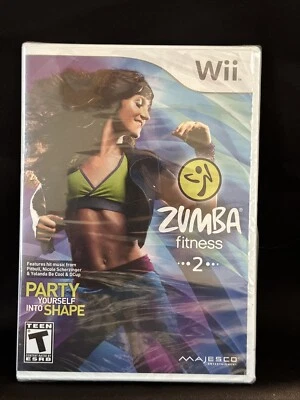 Juego y cinturón Nintendo Wii Zumba Fitness 2 NUEVO PRECINTADO en caja Foto 1 de 3