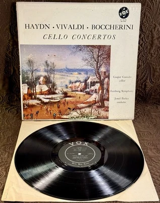 Haydn • Vivaldi • Boccherini - Cello Concertos VOX Vinyl LP Record PL 10.790 Foto 1 de 4