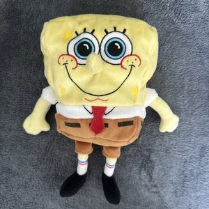 SpongeBob SquarePants 8" Bean Plush Jakks Pacific His Wings Were Cut Off NoTags - Picture 1 of 5