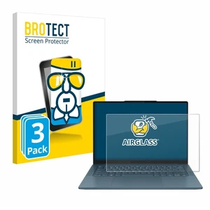 3x BROTECT Panzerfolie Schutzglas für Lenovo Yoga Pro 7 Gen 9 14" Non-Touch - Bild 1 von 8