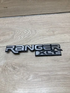 Ford Ranger XLT emblem badge decal logo fender tailgate OEM Genuine Original - Picture 1 of 4