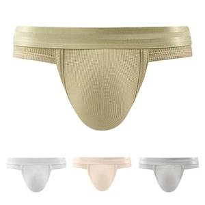 Men Soft Cotton Bulge Pouch Underwear High Elasticity Briefs Comfortable Panties - Bild 1 von 41