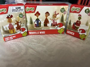 Figuras de pueblo de Navidad Whoville Cindy Lou Max perro quién y Grinch - Imagen 1 de 11