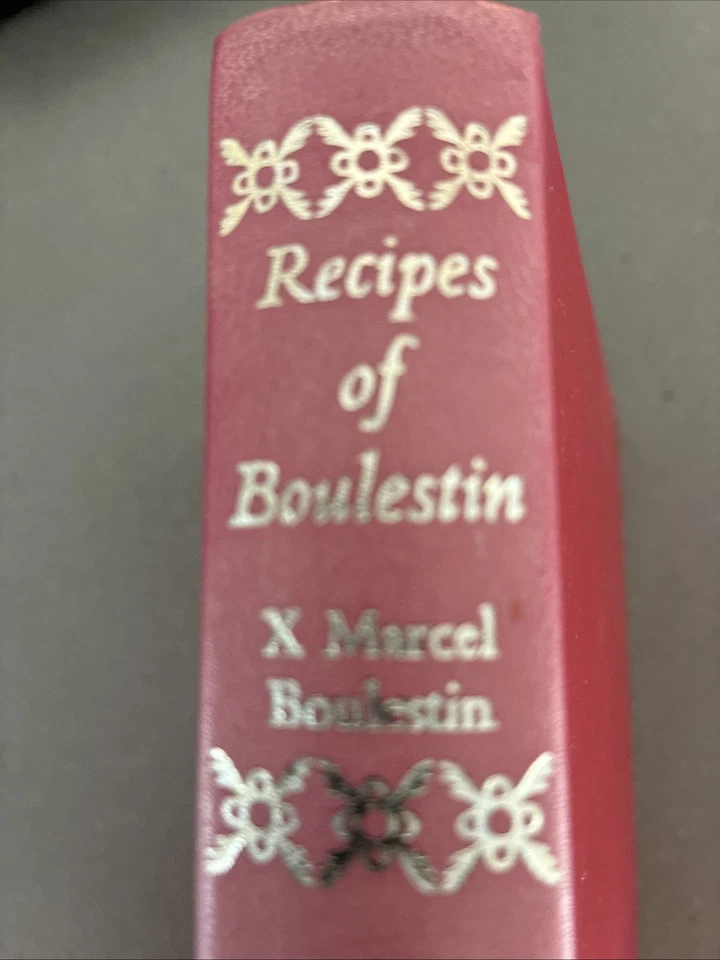 Recipes of Boulestin: Simple French Cooking for English Homes HB 1971 - Image 1 of 4