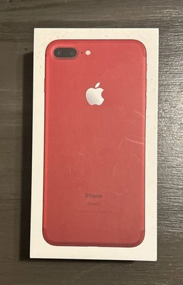 Empty iPhone 7 Plus Red 256GB Box Only Apple Inserts Included No Parts or Phone - Image 1 of 4
