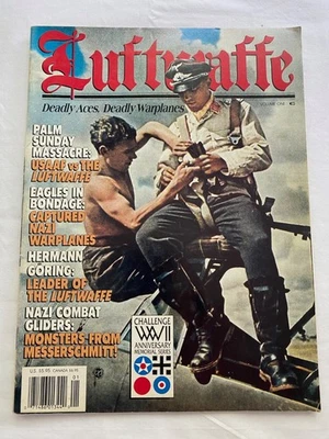 Luftwaffe quarterly magazine 1989 Vol 1 Arado Biplane Komet Me-109 Me-323 Gigant - Image 1 of 4