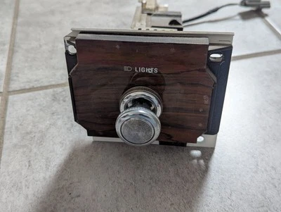 Panel de control interruptor de luces de grano de madera Lincoln Continental Mark IV 1980 fabricante de equipos originales  Foto 1 de 3