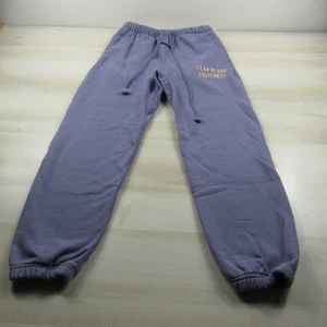 Fear of God Essentials Pants Mens XL Purple Fraternity Sweatpants Jogger Cotton - Picture 1 of 17