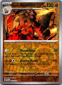 Hisuian Arcanine 100/167 - SV06: Twilight Masquerade Reverse Holo - Imagen 1 de 2