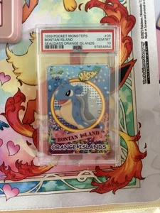 Pokemon Japanese Sealdass Bontan Island Lapras #5 PSA 10 GEM MINT Orange Islands - Picture 1 of 2