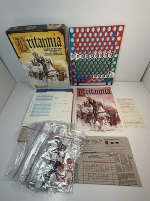 Vintage Avalon Hill Britania 1987 Bookshelf Wargame 873 Excellent 100% Complete - Image 1 of 4