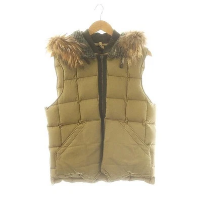 Colete acolchoado Eddie Bauer NIGEL CABOURN ÁE pele de coiote com zíper 48 bege - Imagem 1 de 4