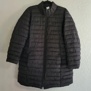 J. Jill Puffer Full Zip Coat with Pockets Women's 1x - Picture 1 of 4