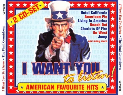 2CD Set "I Want You To Listen" American Favourite Hits Queen Eagles - Bild 1 von 2
