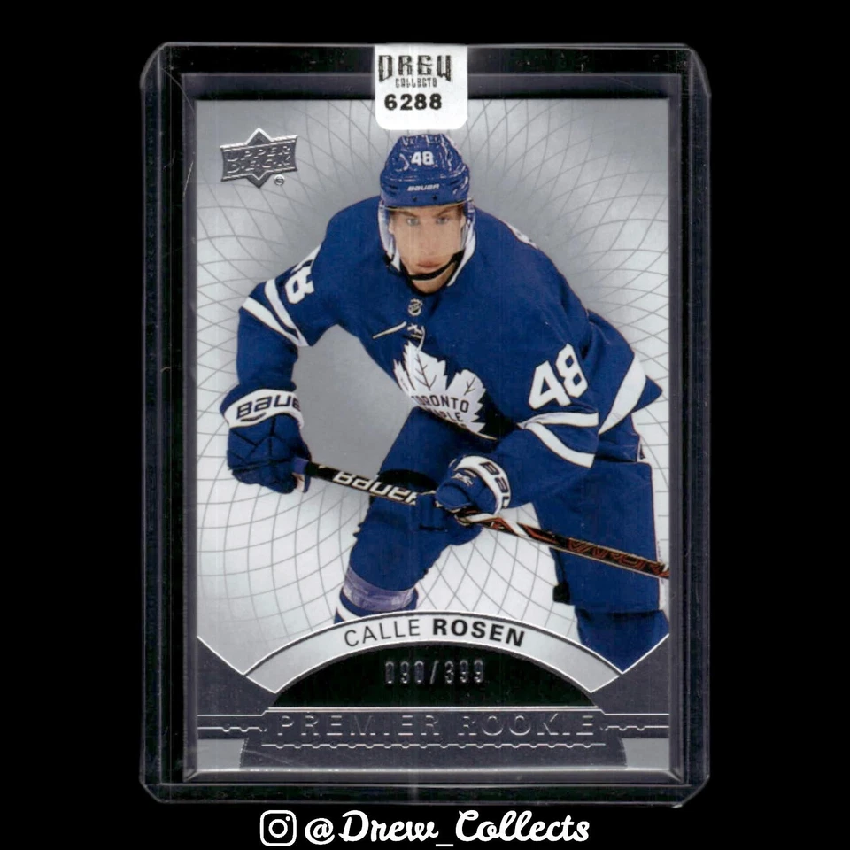 2017-18 Upper Deck Premier #53 Calle Rosen Leafs #/399 - Image 1 of 2