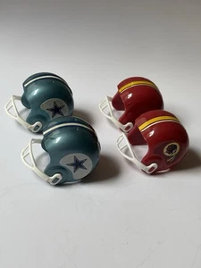 Dallas Cowboys Washington Redskins NFL Mini Gumball Football Helmets - Picture 1 of 9