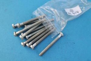 10 x vite cilindrica con vite a fessura M6 x 60 - Foto 1 di 2