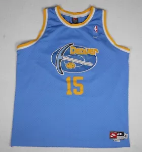 Nike Rewind Swingman Carmelo Anthony Denver Nuggets NBA Jersey 3XL (28X35) - Picture 1 of 9