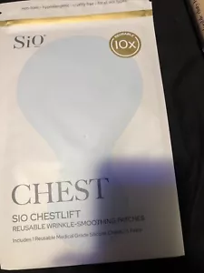 SiO Beauty ChestLift Anti-Wrinkle Patches1 Ct Reusable Skincare New Clearance - Picture 1 of 1