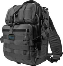 Maxpedition Malaga Gearslinger 0423B Black. Approximately 660 cu. in. total capa