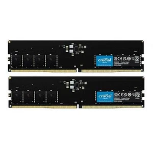 Crucial RAM 32GB(16*2) DDR5 5600MHz ASUS ROG Crosshair X670E HERO AM5 R7 7800X3d - Picture 1 of 1