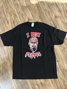 GG Allin T Shirt I Hate People Size XL Murder Junkies MINT CONDITION NOS - Picture 1 of 5