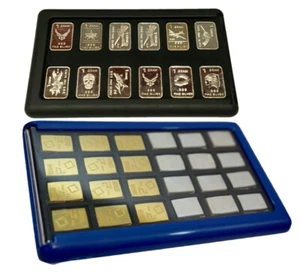 2 Element Cards Silver Valcambi Bullion Bar & Random 1g Bar 2 Bars Total - Picture 1 of 8