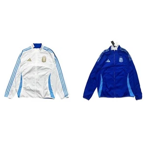 New Adidas Argentina Anthem Reversible Jacket Size Large - Picture 1 of 8