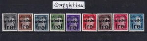 B57) 1945 WO2 Oostenrijk lokaal Dorfstetten 1/20 pf opdruk fake/maakwerk - Photo 1/1