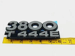 International Navistar Adhesive 3800 T 444E Hood Side Emblem Part #2028430C1 - Picture 1 of 3