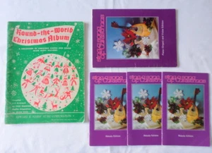 Round World Christmas Carols Songs Many Nations Felix Guenther Sing Song Xmas - Picture 1 of 12