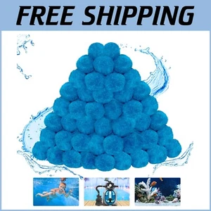 Efficient 4 lbs Eco-Friendly Pool Filter Media Balls: Long Lasting Performance - Picture 1 of 10